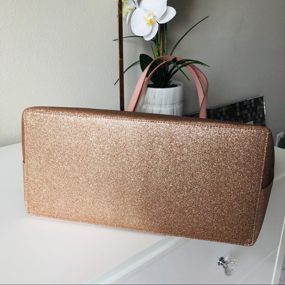 KATE SPADE ROSE GOLD JOELEY LARGE TOTE 4PC SET - Picture 8 of 8